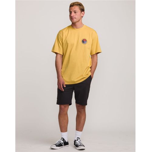 Polo Para Hombre Shine Bright Amarillo Billabong