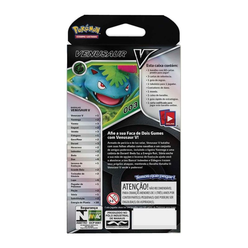 POKEMON-TCG-DECK-Venusaur-V-INGLES