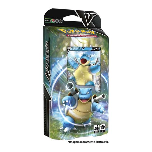 POKEMON TCG DECK BLASTOISE V INGLES