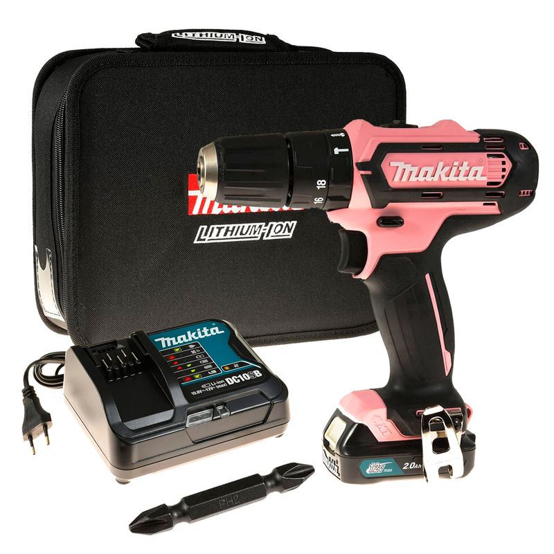Taladro-Percutor-Rosa-Makita-12V-Edicion-Limitada-HP333DSAP1