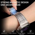 Correa-De-Titanio-Para-Apple-Watch-Ultra-Buckle-less-Magnetico-Matte