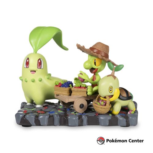 Desfile de celebracion de Pokemon Chikorita