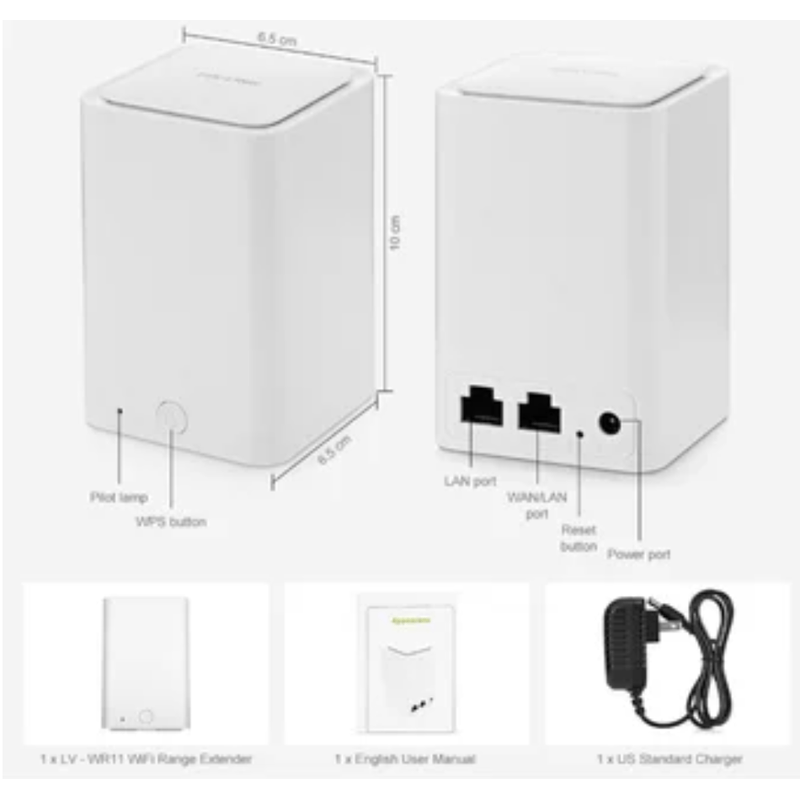 Mini-Router-300m-Amplificador-Repetidor-Wifi-Inalambrico-LV-WR11