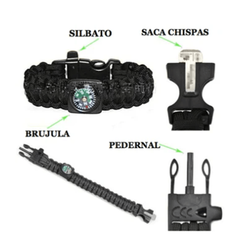 Pulsera-de-supervivencia-5-en-1-paracord-silbato-pedernal