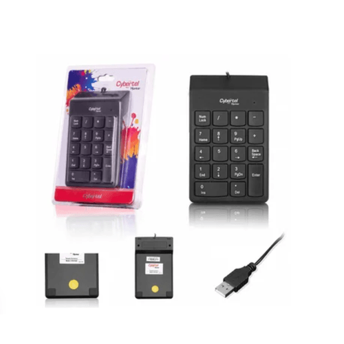 Teclado Numérico Cybertel Hunter Usb Cable 1.4m 18 Teclas