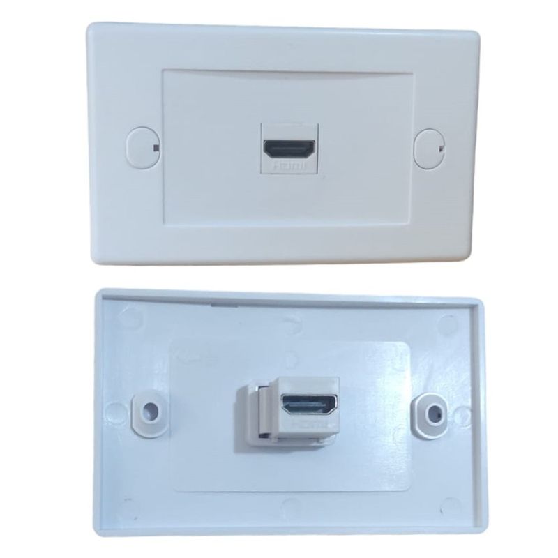 Placa-ABS-HDMI-Faceplate-Hdmi-Hembra-1-Puesto-1080P-TRAUTECH-EMPALME