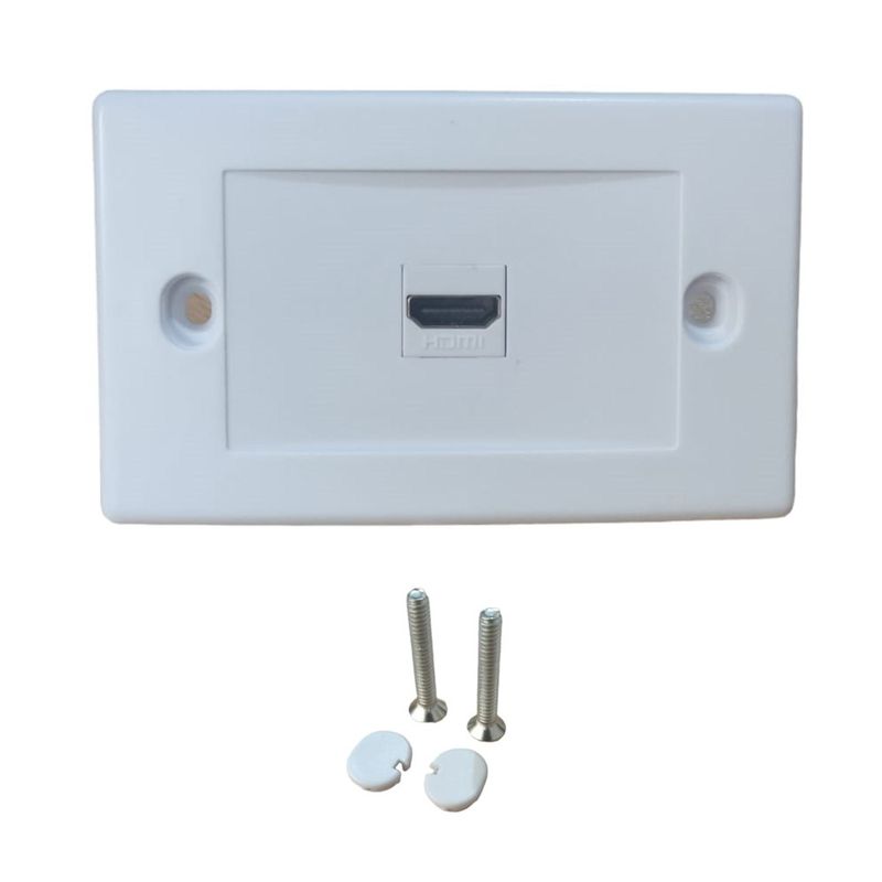 Placa-ABS-HDMI-Faceplate-Hdmi-Hembra-1-Puesto-1080P-TRAUTECH-EMPALME