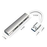 Hub-4-Puertos-USB-30-5gbps-Aluminio-1-x-USB-30-3-x-USB-20
