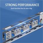 Hub-4-Puertos-USB-30-5gbps-Aluminio-1-x-USB-30-3-x-USB-20