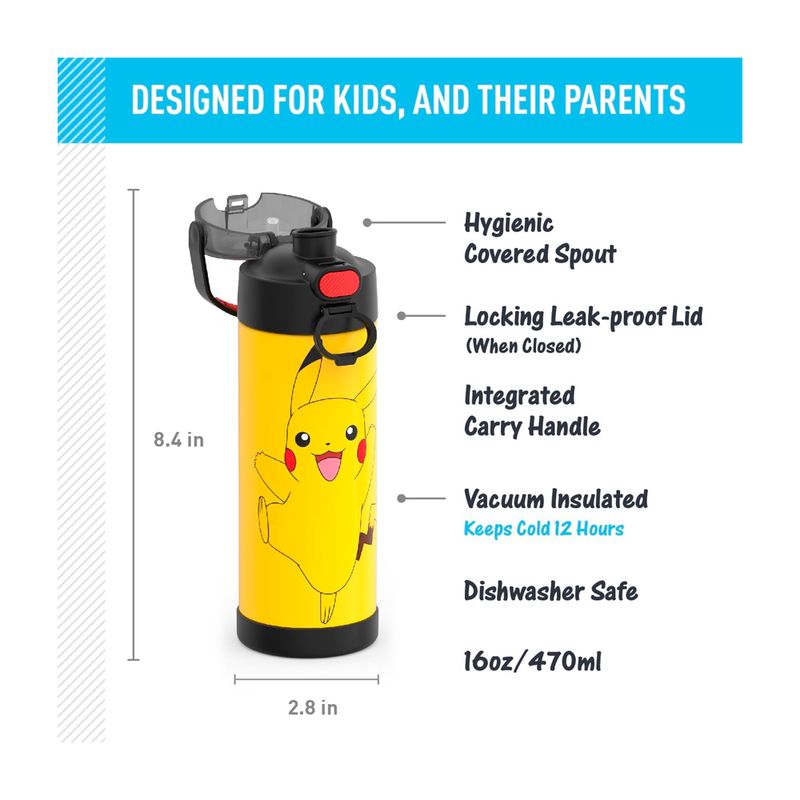 Thermos-Funtainer-Pokemon-16-Onzas-Exclusivo-Pikachu