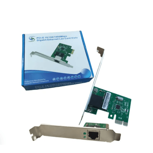 Tarjeta de red interna PCI Express Lan Ethernet puerto rj45 101001000