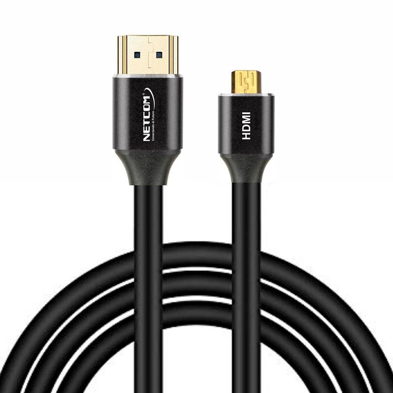 Cable-Micro-Hdmi-a-Hdmi-18-Metros-NETCOM-20-4K-60-Hz-ULTRA-HD