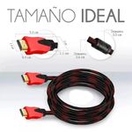 Cable-HDMI-Con-Filtro-25-Metros-Full-HD-3D-V14-Negro-Con-Rojo