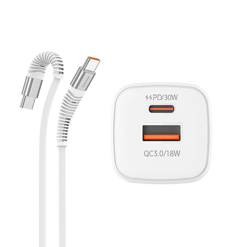 Cargador-USB-Tipo-C-MOVISUN-MPD-30-USB-30-carga-rapida-30W-cable-12m