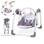 Infanti-Silla-Nido-Swing-para-Bebe-Musical-Rosa