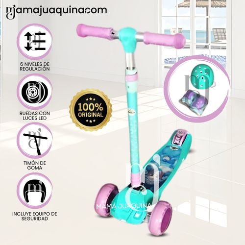Scooter para Niños «FUNNY KIDS» Rosa
