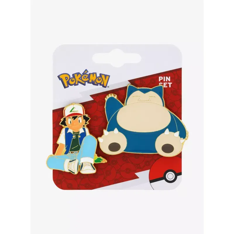 Pokemon-Ash---Snorlax-Enamel-Pin-Set-