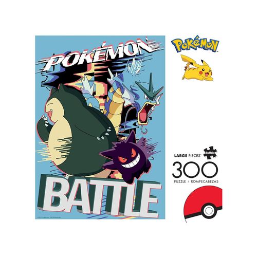 Pokemon Rompecabezas 300 piezas Snorlax Gyarados Gengar