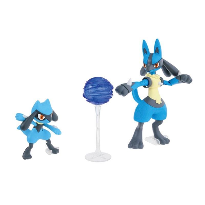 Bandai-Spirits-Model-Kit-Pokemon-Riolu-Lucario