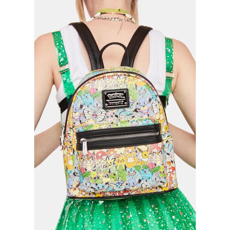 Mochila-Loungefly-Pokemon-Primera-Generacion-Exclusivo