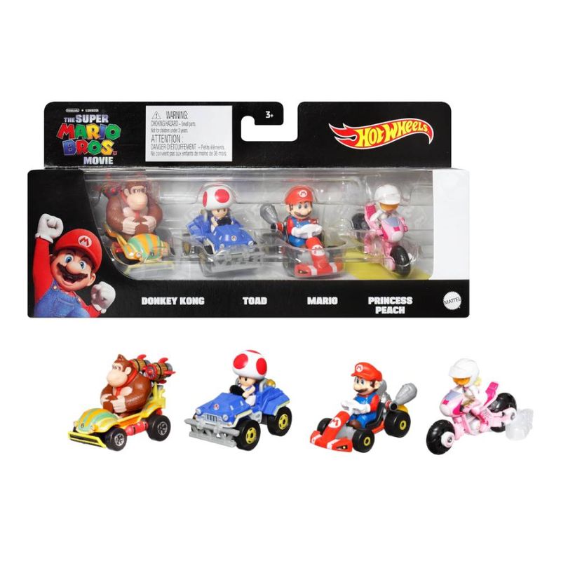 Hot-Wheels-Mario-Kart-Pack-4-Vehiculos-Pelicula