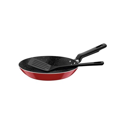 Sarten 26Cm 2Mm Rojo Roch-Loreto C/Espatula 75145807 (JYA)