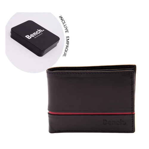 BILLETERA DOBLE PLIEGO HOMBRE 7BB011 BENCH - 1014200