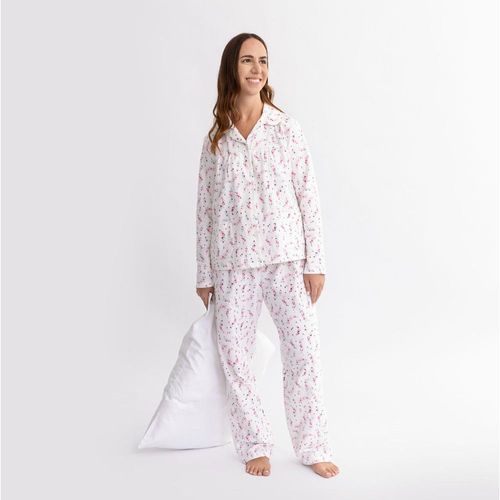Pijama Mujer Camisera Mamá Flanel Hypnotic