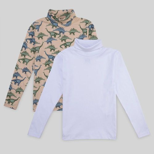 Polo Pack X2 Para Niño Circus Aop