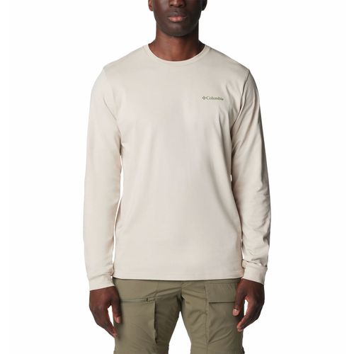 Polo Para Hombre Manga Larga Explorers Canyon™ Beige Columbia