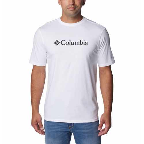 Polo Para Hombre Manga Corta CSC Basic Logo™ Blanco Columbia