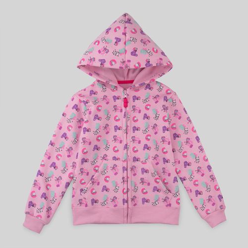 Polera Para Niña Gabby Dollhouse Aop Zip Letters