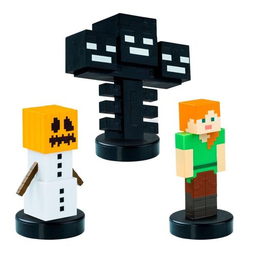 Minecraft Figur Timbre Pack 3 Und Golem