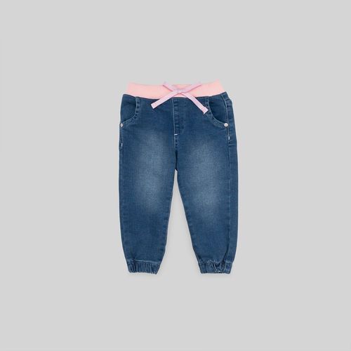 Jean Para Bebe Niña Baby Circus Rib French