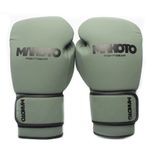 Guantes-de-Boxeo-Makoto-Basic-Mate-Verde---100--Poliuretano---14oz