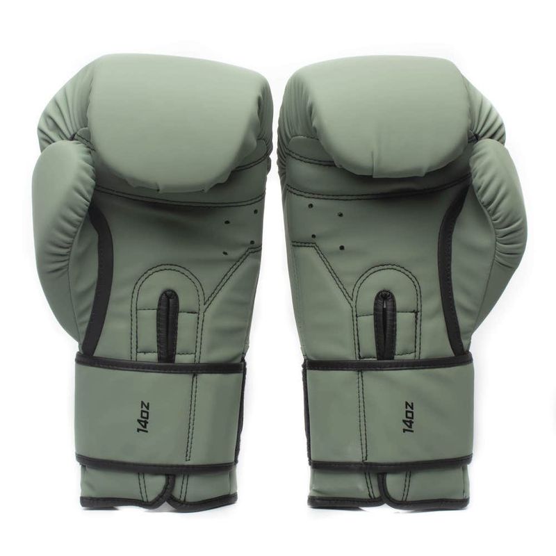 Guantes-de-Boxeo-Makoto-Basic-Mate-Verde---100--Poliuretano---12oz