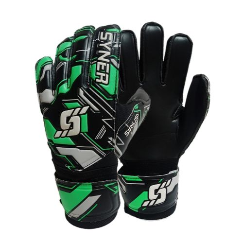 GUANTES PARA ARQUERO DE FÚTBOL SIRIUS SYNER VERDE TALLA 8