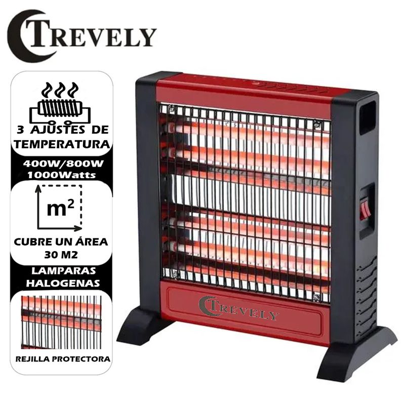Calefactor-Electrico-de-Cuarzo-Trevely-TCH-011-1000W