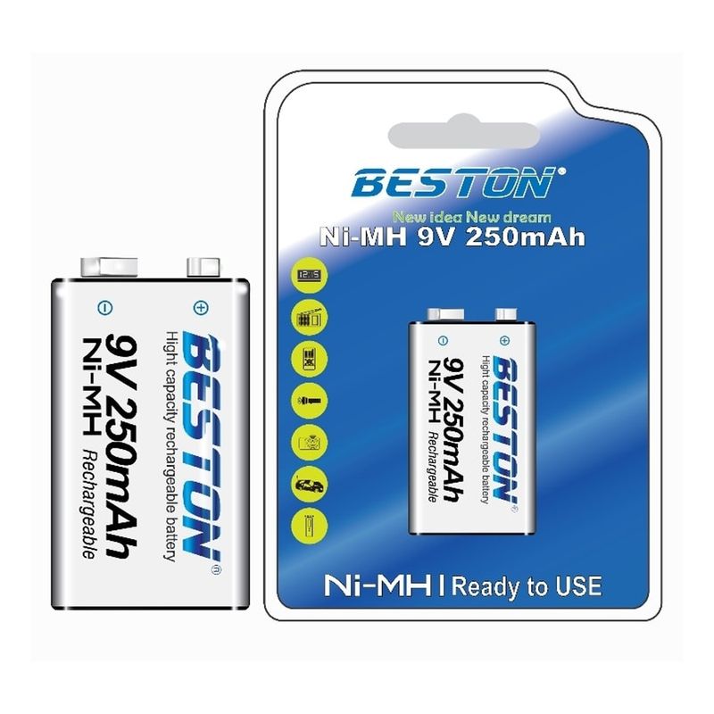 Bateria-de-Nimh-Pila-9V-Recargable-BESTON-250mAh