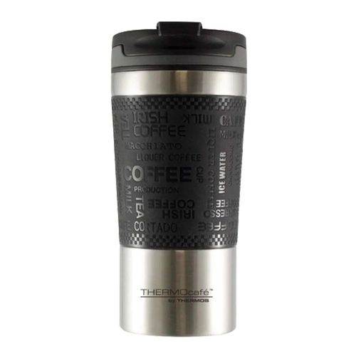 Mug De Acero Barista 360Ml Negro Thermos