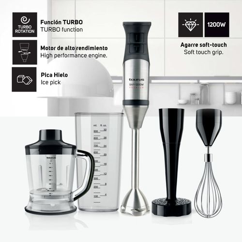 Batidora Bapi 1200 Premium Complete – Alta Potencia y Accesorios Completos