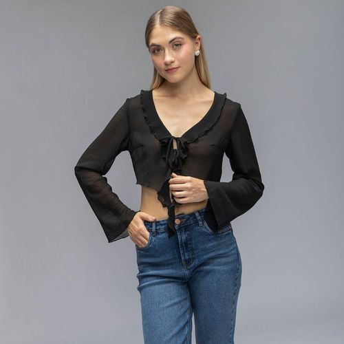 Blusa Mujer Hypnotic Manga Larga Rulo