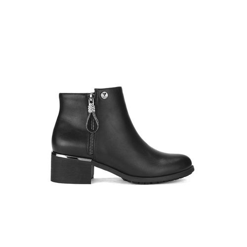 Botines Via Uno Mujer Df2678-F1882 Negro