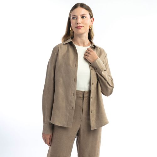 Blusa Mujer Malabar Manga Larga Suede