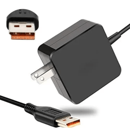 Cargador compatible Laptop Lenovo 20V 3.25A Yoga 3 USB cuadrado