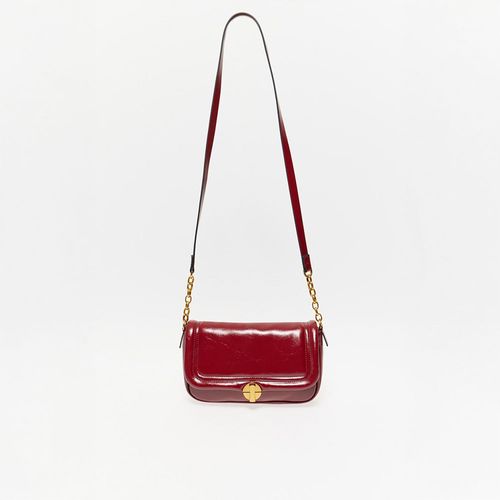 Cartera Sfera Mujer Charol Burdeos