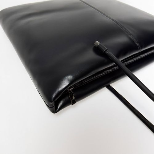 Cartera Sfera Mujer Asas Tubulares Negro
