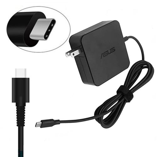 Cargador compatible Laptop Asus 20V 2.25A Tipo C 45w multivoltaje