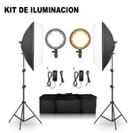 KIT-DE-ILUMINACION-2-LEDS---PARANTE---SOFTBOXS---MALETIN