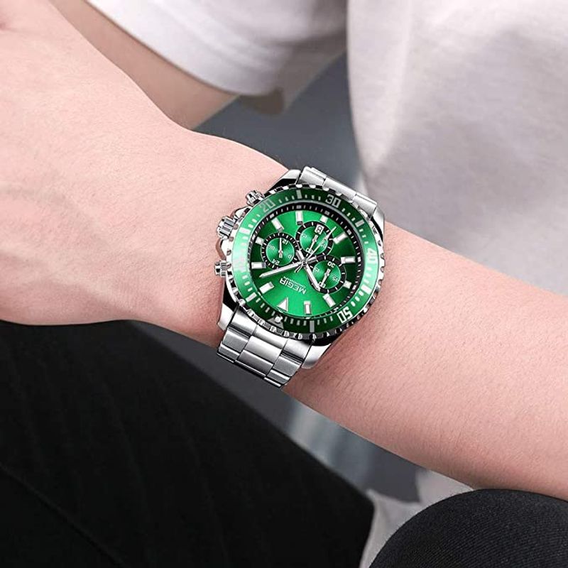 Reloj-Megir-Acero-Plateado-Verde-MEG-48